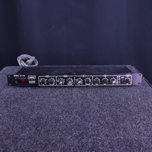 Vist Large View of Product Image Which is Used Ashly SC-63 PARAMETRIC EQ Equalizer