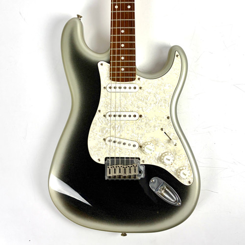 Vist Large View of Product Image Which is Used Squier Standard Stratocaster Electric Guitar Silver Burst 6-String