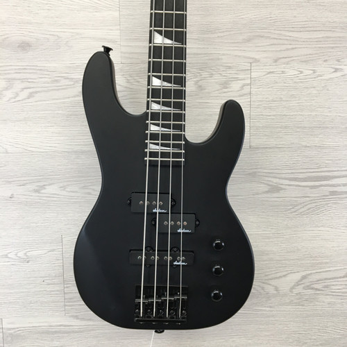 Vist Large View of Product Image Which is Used Jackson MINION JS1X CONCERT BASS J Type Bass Guitar Black 4-String