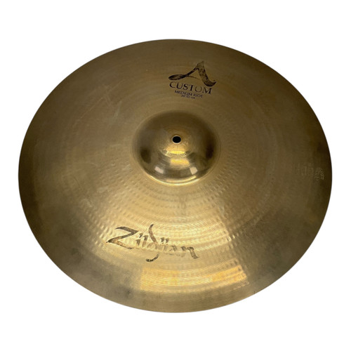 Vist Large View of Product Image Which is Used Zildjian A Custom Medium Ride 20 In Ride Cymbal 20"