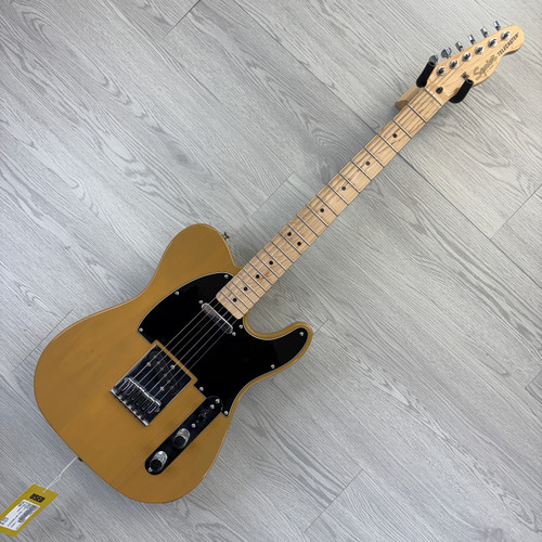 Vist Large View of Product Image Which is Used Squier AFFINITY TELE BUTTERSCOTCH T Type Electric Guitar Yellow 6-String