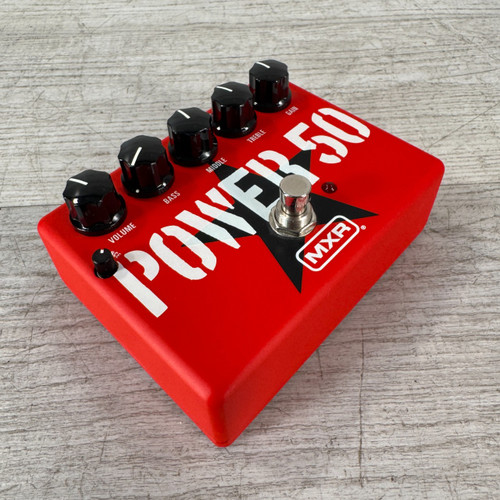 Vist Large View of Product Image Which is Used MXR TBM1 - Tom Morello Power 50 Overdrive Pedal