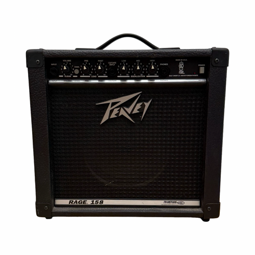Vist Large View of Product Image Which is Used Peavey RAGE 158 1X8 15-WATT PRACTICE AMPLIFIER 1 x 8 Solid State Amplifier 1 x 8
