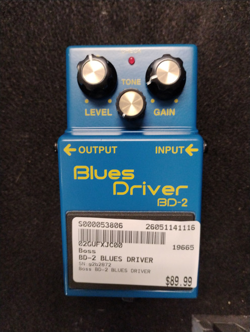 Vist Large View of Product Image Which is Used Boss BD-2 BLUES DRIVER Guitar Effect