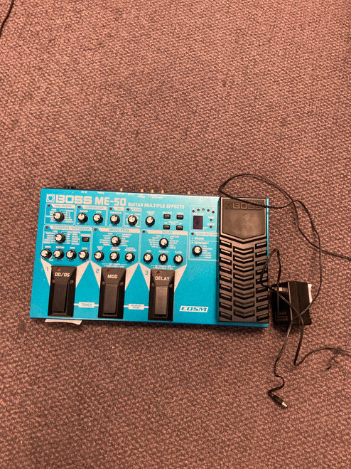 Vist Large View of Product Image Which is Used Boss ME-50 W/AC Floorboard Effect