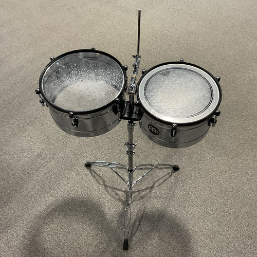 Vist Large View of Product Image Which is Used MEINL MARATHON CLASSIC TIMBALES with STAND