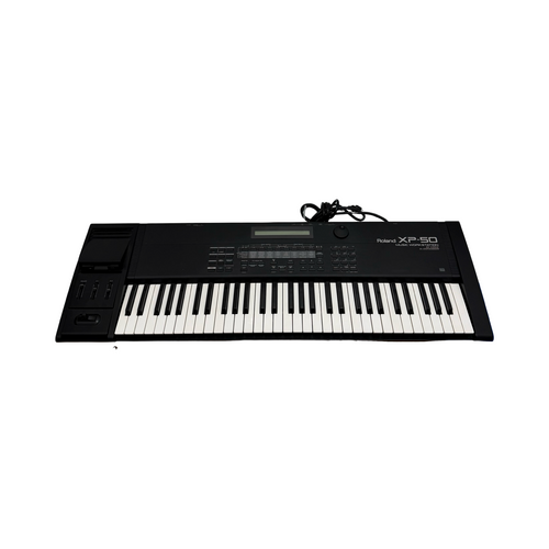 Vist Large View of Product Image Which is Used Roland XP-50 61-KEY 64-VOICE WORKSTATION AS-IS Vintage 61-Key Synthesizer 61-Key