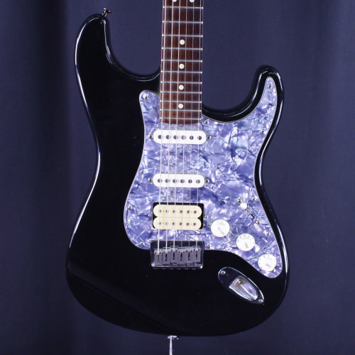 Vist Large View of Product Image Which is Used Fender AMERICAN STRAT HARDTAIL S Type Electric Guitar Black 6-String