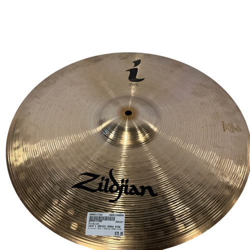 Vist Large View of Product Image Which is Used Zildjian 18IN I SERIES CRASH RIDE Crash Cymbal 18"