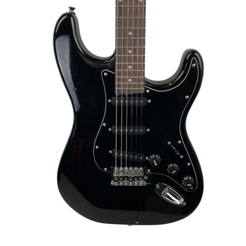 Vist Large View of Product Image Which is Used Sawtooth S-TYPE S Type Electric Guitar Black 6-String