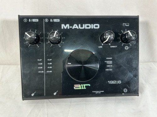Vist Large View of Product Image Which is Used M-Audio AIR 192/6 USB INTERFACE Computer Interface 2 A/D Recording Inputs