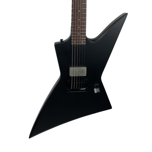 Vist Large View of Product Image Which is Used LTD EX-201 SATIN Modern Metal Electric Guitar Black 6-String