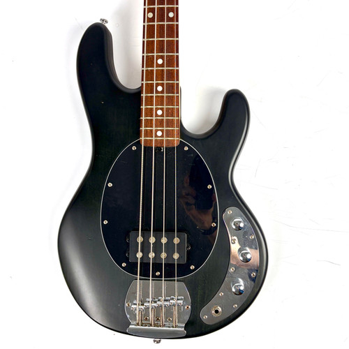 Vist Large View of Product Image Which is Used Sterling by Ernie Ball StingRay 4 Sub Series Bass Guitar Black 4-String