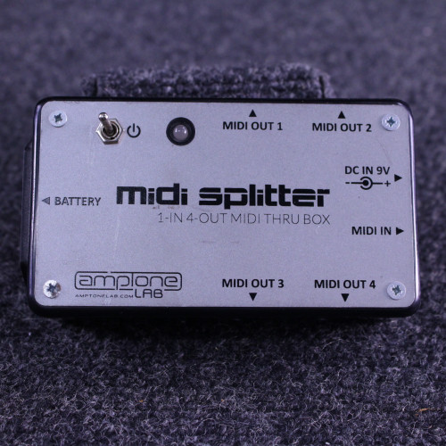 Vist Large View of Product Image Which is Used AMPTONE LAB MIDI SPLITTER 4 WAY Keyboard Accessory