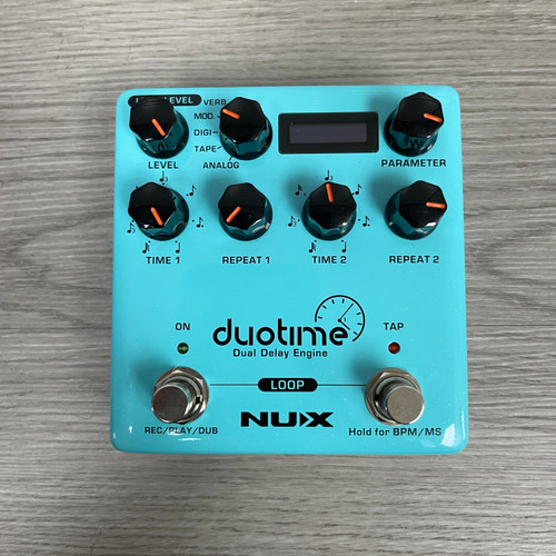 Vist Large View of Product Image Which is Used - Nux DUOTIME DUAL DELAY ENGINE LOOP - Looper Pedal