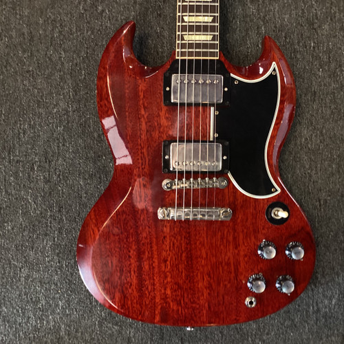 Vist Large View of Product Image Which is Used Gibson SG CUSTOM SHOP 1961 LES PAUL SG SG Type Electric Guitar Red 6-String