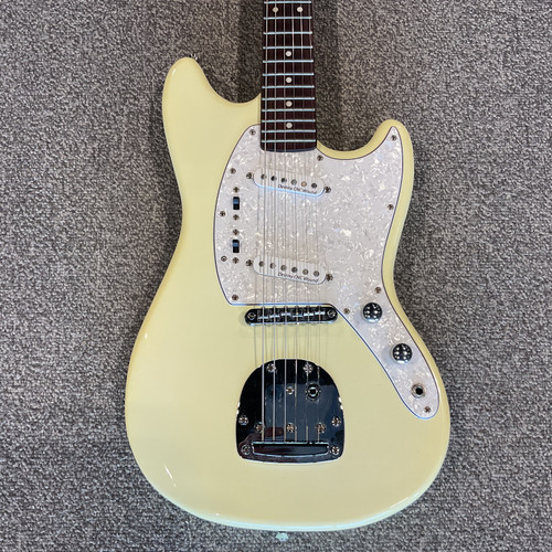 Vist Large View of Product Image Which is Used IYV Mustang Style Offset Electric Guitar