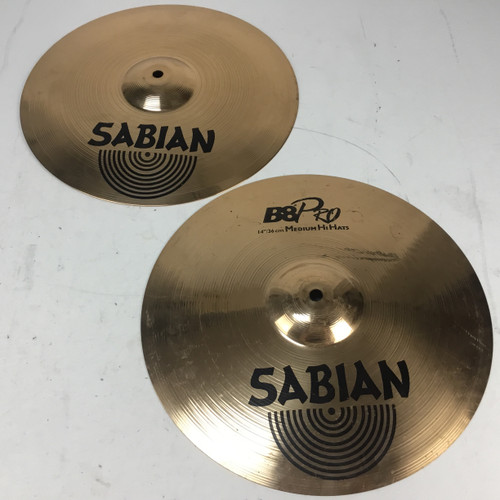 Vist Large View of Product Image Which is Used Sabian 14IN HI HATS Hi Hat Cymbals 14"