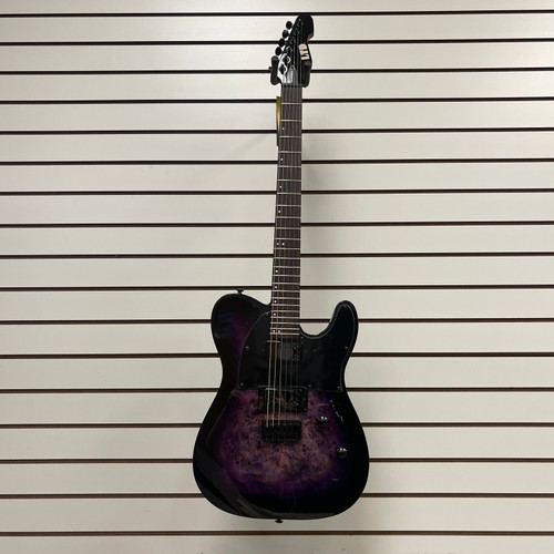 Vist Large View of Product Image Which is Used LTD TE-200DX T Type Electric Guitar Purple 6-String