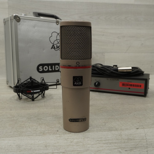Vist Large View of Product Image Which is Used AKG Solidtube Condenser Microphone