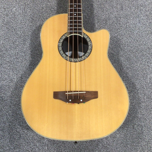 Vist Large View of Product Image Which is Used OVATION CELEBRITY CC 074 Acoustic-Electric Bass Guitar (FINISH CRACKS)