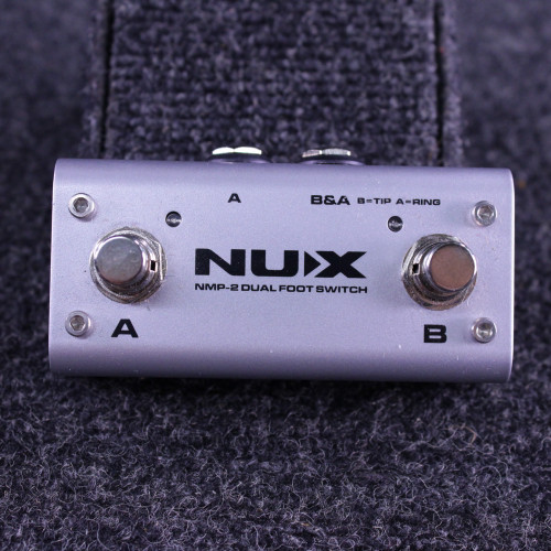 Vist Large View of Product Image Which is Used Nux NMP-2 DUAL FOOTSWITCH Switch Pedal