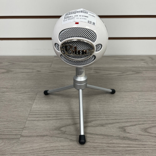 Vist Large View of Product Image Which is Used - Blue SNOWBALL ICE W/STAND USB Microphone