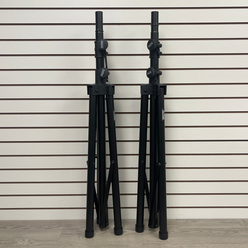 Vist Large View of Product Image Which is Used - On Stage SSP7950 SPEAKER STAND PAIR W/ BAG 