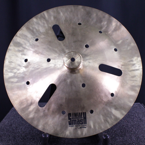 Vist Large View of Product Image Which is Used Wuhan 18 LINEAR SMASH CHINA China Cymbal 18"