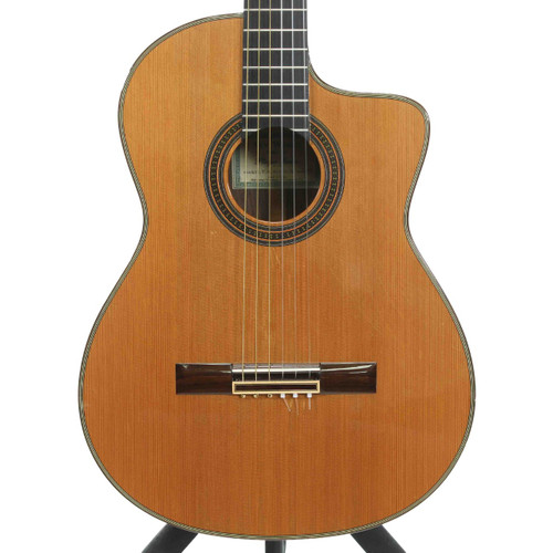 Vist Large View of Product Image Which is Used New World 650 FS Laminate Top Acoustic Guitar Wood
