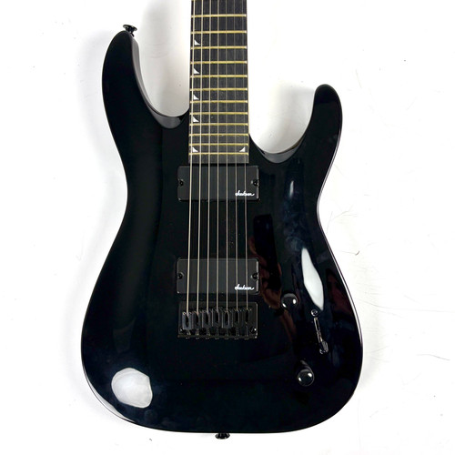 Vist Large View of Product Image Which is Used Jackson JS22-7 Electric Guitar Black 7-String