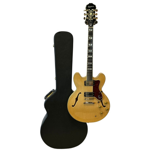 Vist Large View of Product Image Which is Used Epiphone SHERATON II NA W/OHC Semi-Hollow Electric Guitar Natural 6-String
