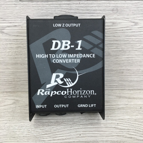 Vist Large View of Product Image Which is Used Rapco DB-1 HI-LO IMPEDANCE CONVERTER Direct Box