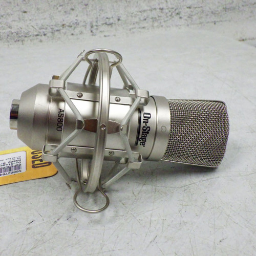 Vist Large View of Product Image Which is Used On-Stage AS800 W/ case/mount Condenser Microphone