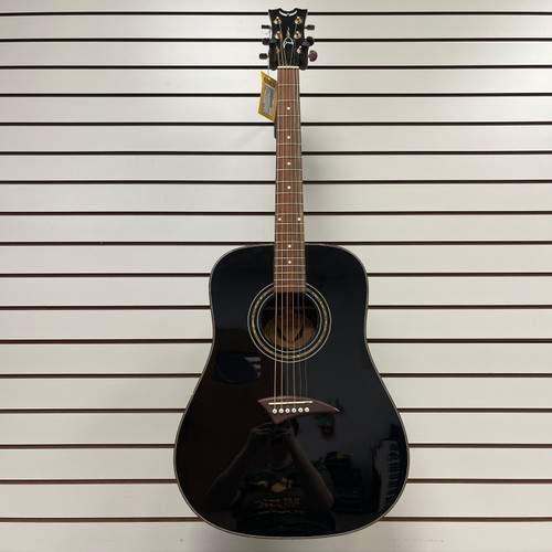 Vist Large View of Product Image Which is Used Dean TS2 CBK Laminate Top Acoustic Guitar Black