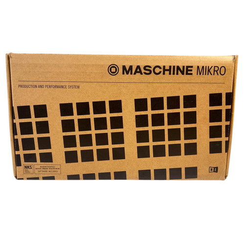 Vist Large View of Product Image Which is Used Native Instruments Maschine Mikro MK3 USB Pad Controller w/ Box (Unregistered)
