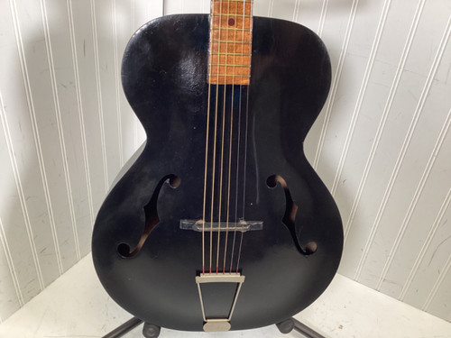 Vist Large View of Product Image Which is Used BLACK ACOUSTIC Laminate Top Acoustic Guitar Black