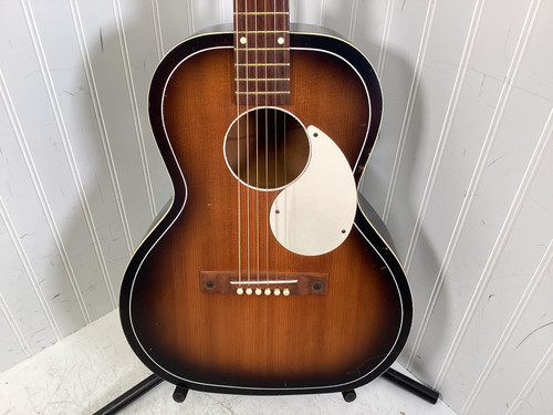 Vist Large View of Product Image Which is Used Kay N-6 Laminate Top Acoustic Guitar Sunburst