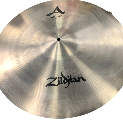 Vist Large View of Product Image Which is Used Zildjian 21 A SWEET RIDE Cymbal 21"