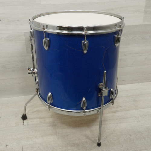 Vist Large View of Product Image Which is Used 16x16 Vintage Floor Tom Blue