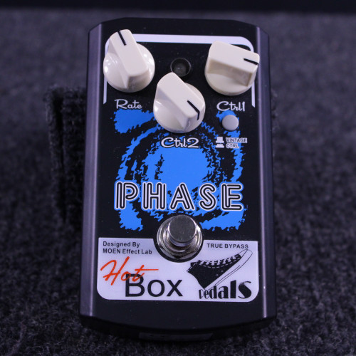 Vist Large View of Product Image Which is Used HOT BOX PEDALS PHASE Phaser Pedal
