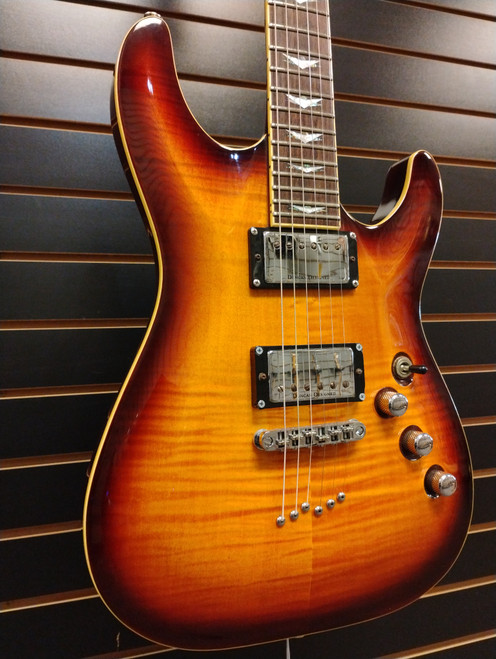 Vist Large View of Product Image Which is Used Schecter C1+ Electric Guitar Sunburst 6-String