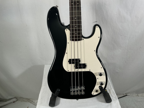 Vist Large View of Product Image Which is Used Squier BULLET P-BASS P Type Bass Guitar Black 4-String