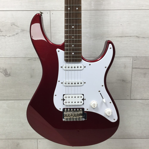 Vist Large View of Product Image Which is Used Yamaha Pacifica PAC012 HSS S Type Electric Guitar Red