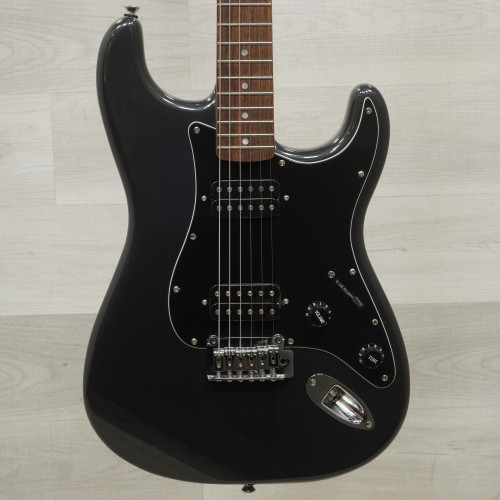 Vist Large View of Product Image Which is Used Squier Affinity Stratocaster HH Electric Guitar Black