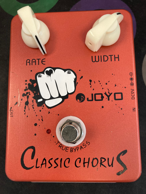 Vist Large View of Product Image Which is Used Joyo CLASSIC CHORUS Chorus Pedal