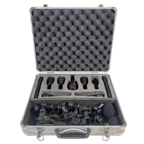 Vist Large View of Product Image Which is Used Audix DP7 Plus 8-Piece Drum Microphone Set (Missing 1 D2 Microphone)
