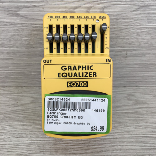 Vist Large View of Product Image Which is Used Behringer EQ700 GRAPHIC EQ EQ Pedal