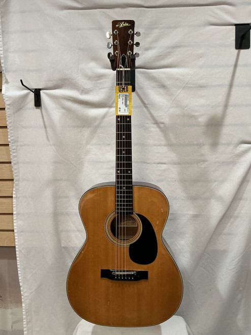 Vist Large View of Product Image Which is Used Aria ARIA MODEL 9032 Solid Top Acoustic Guitar Natural