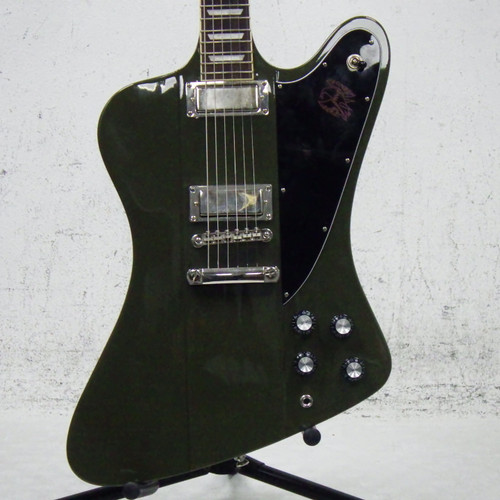 Vist Large View of Product Image Which is Used Epiphone firebird Limited Olive Electric Guitar Green 6-String